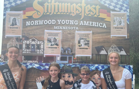 stiftungsfest ambassadors at jesse james days in northfield minnesota